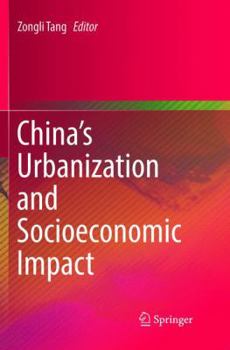 Paperback China's Urbanization and Socioeconomic Impact Book