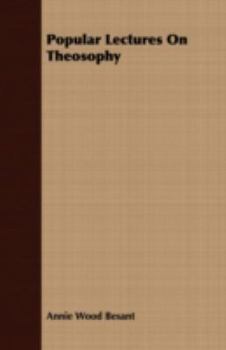 Paperback Popular Lectures on Theosophy Book