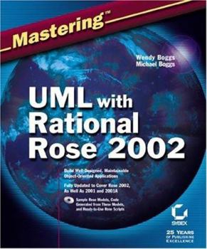 Paperback Mastering UML with Rational Rose 2002 [With CDROM] Book