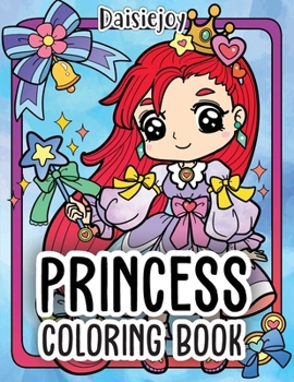 Paperback Princess Coloring Book: Cute Princess Coloring Books (US VERSION) Book