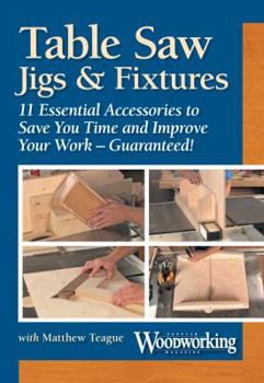 DVD Table Saw Jigs & Fixtures Book