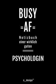 Notizbuch für Psychologen / Psychologe / Psychologin: Originelle Geschenk-Idee [120 Seiten liniertes blanko Papier ] (German Edition)