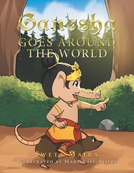 Paperback Ganesha Goes Around the World Book