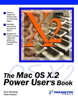 Paperback The Mac OS X.2 Power User's Book