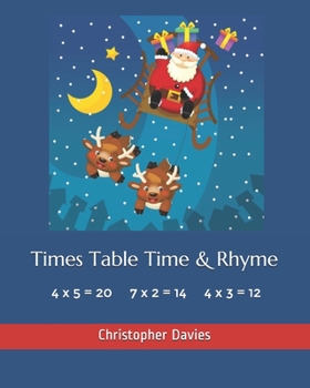 Paperback Times Table Time & Rhyme: Traditional Book