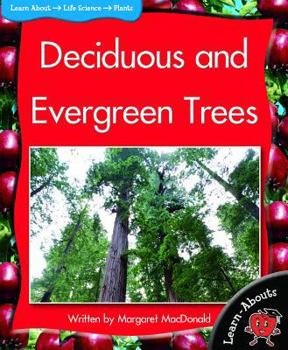 Paperback Deciduous and Evergreen Trees Book