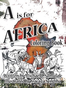 Paperback A is for Africa: Coloring Book