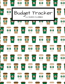 Paperback Budget Tracker: Budget Planner/Expense Organizer For Financial Tracking - 56 Pages - 8.5 x 11 (24 Month Bill Organizer, Notebook, Jour Book