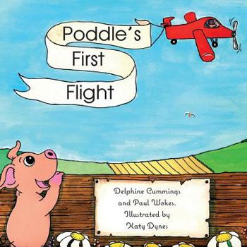 Paperback Poddle's First Flight Book