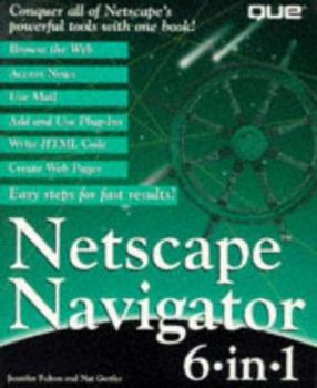 Paperback Netscape Navigator 6 in 1 Book