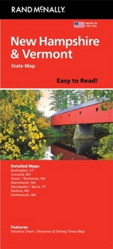 Loose Leaf Rand McNally Easy to Read: New Hampshire, Vermont Book