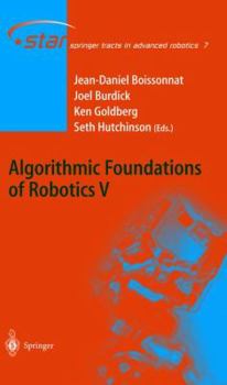 Paperback Algorithmic Foundations of Robotics V Book