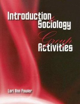 Paperback Introduction to Sociology Group Activities Workbook Book