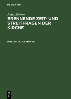 Hardcover Sociale Fragen [German] Book