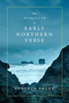 Hardcover The Etiquette of Early Northern Verse Book