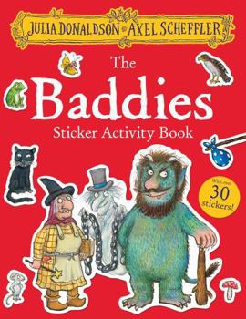 Paperback The Baddies: Sticker Activity Book