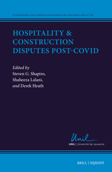 Hardcover Hospitality & Construction Disputes Post-Covid Book