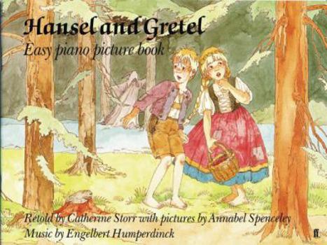 Paperback Hansel and Gretel: Easy Piano Picture Book