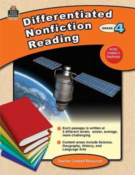 Paperback Differentiated Nonfiction Reading Grade 4 Book