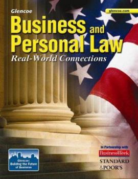 Hardcover Business and Personal Law: Real-World Connections Book