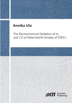 Paperback The Electrochemical Oxidation of H2 and CO at Patterned Ni Anodes of SOFCs Book