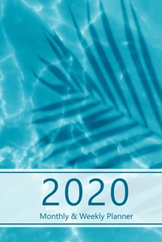 2020 Monthly & Weekly Planner: Hourly appointment planner. 7 full daily columns. Schedule, arrange, plan events. Monday start week. 9.0" x 6.0". ... pool, blue, Summer. Soft matte cover).