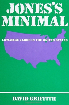 Paperback Jones's Minimal: Low-Wage Labor in the United States Book