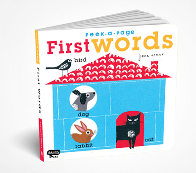 Board book Peek-A-Page First Words Book