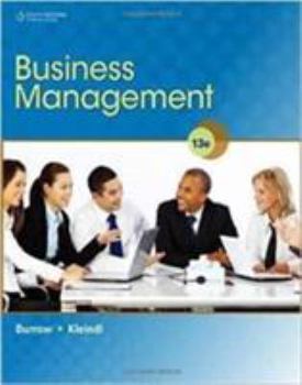 Hardcover Aie Business Management 13e Book