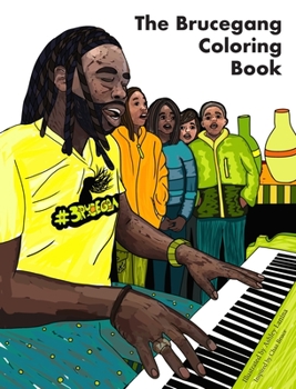 Hardcover The Brucegang Coloring Book