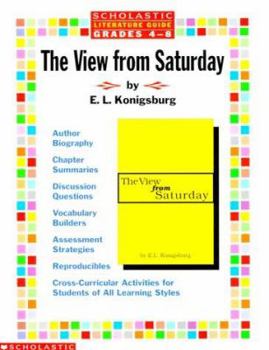 Paperback Literature Guide: The View from Saturday (Grades 4-8) Book