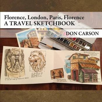 Paperback Travel Sketchbook: / Florence, London, Paris, Florence Book