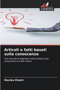 Paperback Articoli e fatti basati sulla conoscenza [Italian] Book