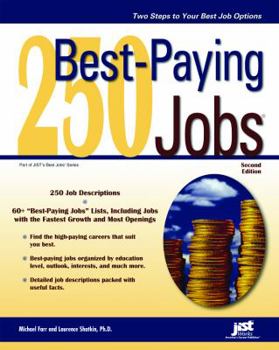 Paperback 250 Best-Paying Jobs Book