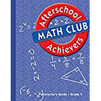 Great Source Afterschool Achievers Math: Teacher Edition Grade 7 2002