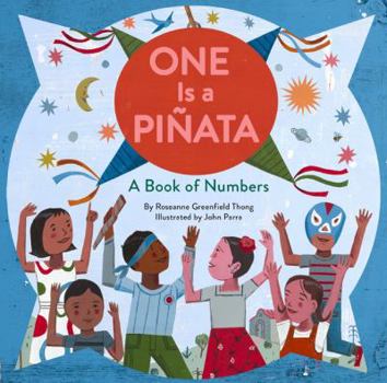 Hardcover One Is a Pinata: A Book of Numbers Book
