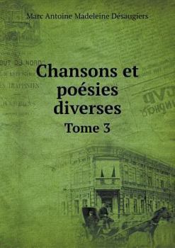 Paperback Chansons et po?sies diverses Tome 3 [French] Book