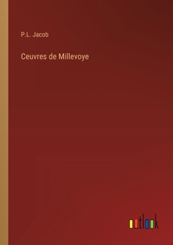 Paperback Ceuvres de Millevoye [Spanish] Book