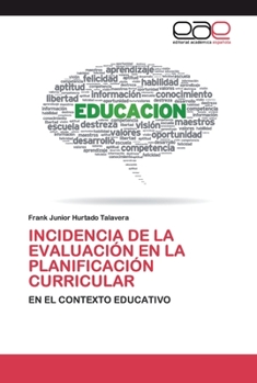 Paperback Incidencia de la Evaluación En La Planificación Curricular [Spanish] Book