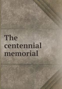 Paperback The Centennial Memorial Book