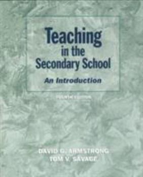 Paperback Teaching in the Secondary School: An Introduction Book