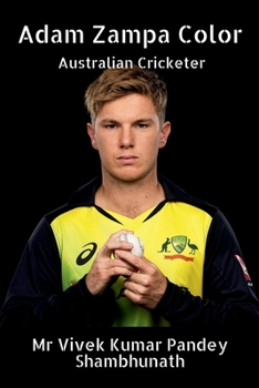 Paperback Adam Zampa Color: Australian Cricketer Book