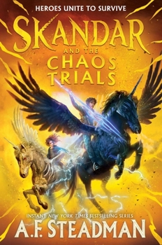 Hardcover Skandar and the Chaos Trials Book