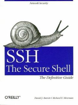 Paperback SSH, the Secure Shell: The Definitive Guide Book