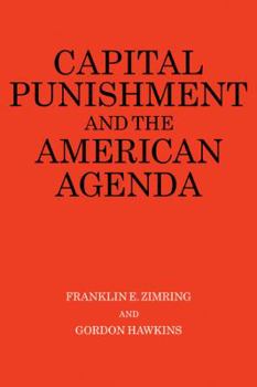 Paperback Capital Punishment and the American Agenda Book