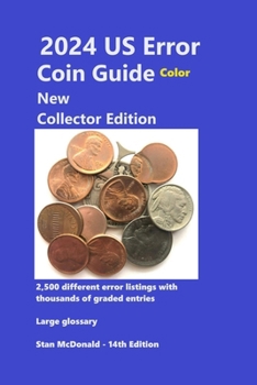 Paperback 2024 US Error Coin Guide - New Collector Edition - Color Book