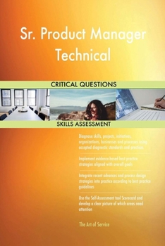 Paperback Sr. Product Manager Technical Critical Questions Skills Assessment Book