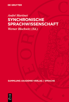 Hardcover Synchronische Sprachwissenschaft [German] Book