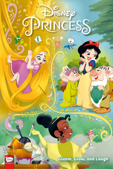Paperback Disney Princess: Gleam, Glow, and Laugh Book