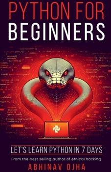 Paperback Python for Beginners: Let's Learn Python in 7 Days Book